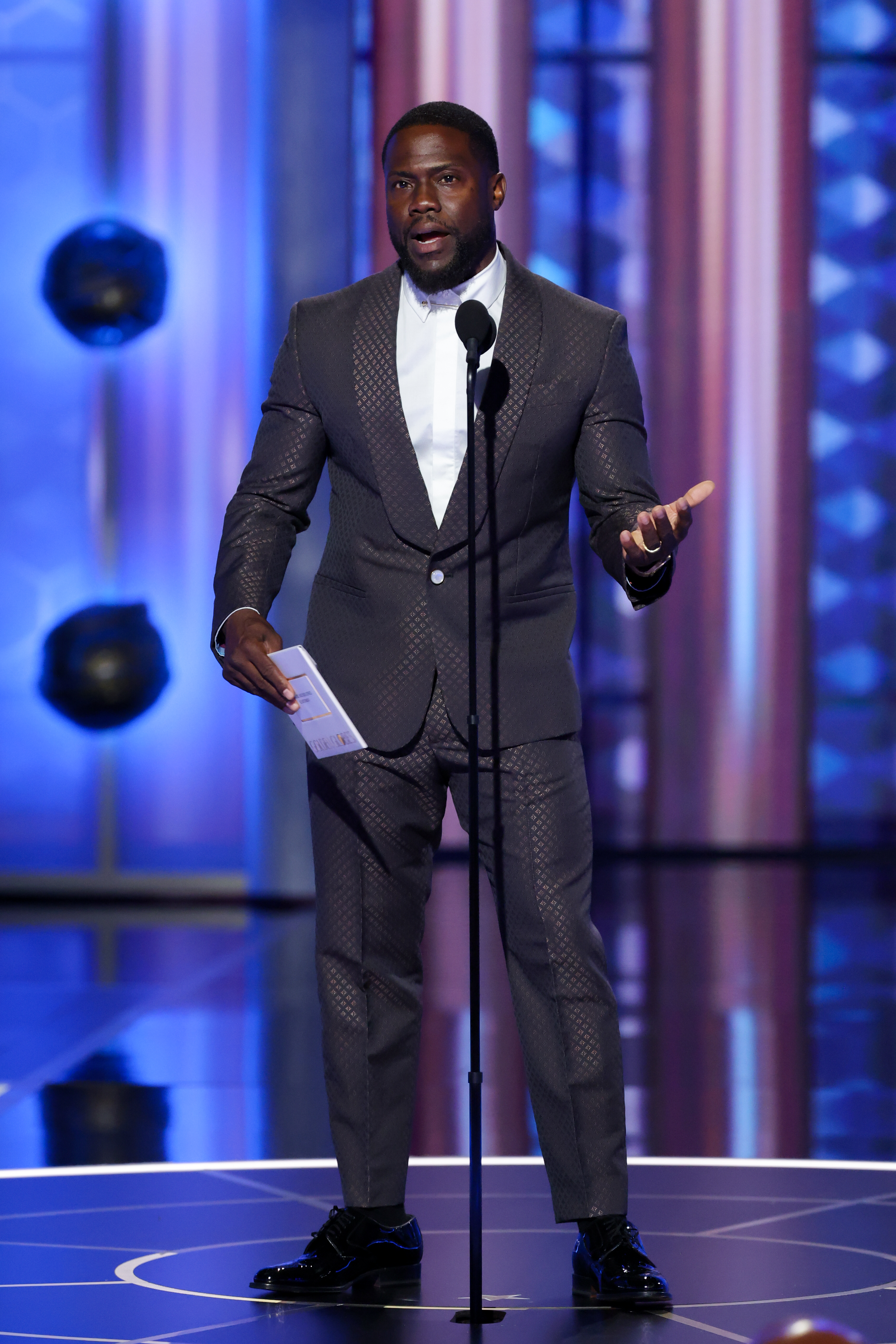 Hart speaks onstage during the 83rd Annual Golden Globe Awards at The Beverly Hilton on Jan. 11, 2026 in Beverly Hills, California.