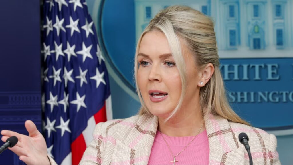 Wire Service Takes Down Karoline Leavitt Photo After White House Complaints