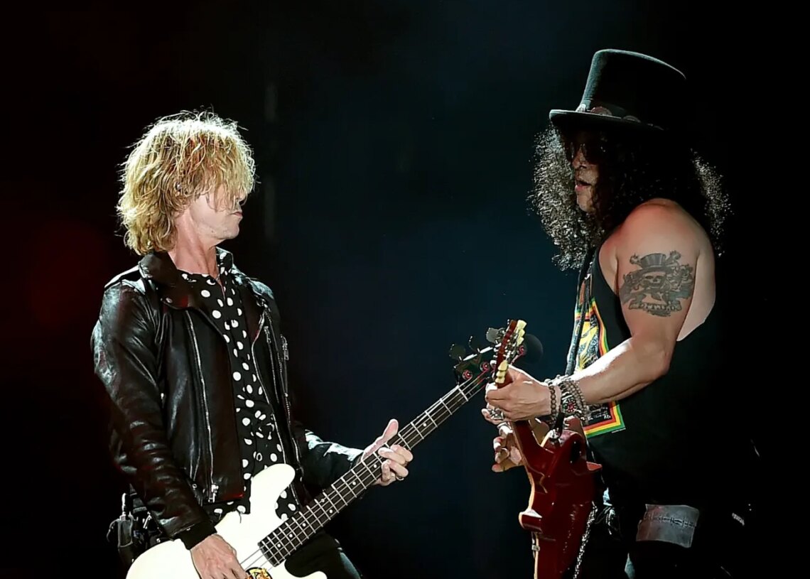 Watch: Guns N’ Roses Bandmates Slash and Duff McKagan Teamed up With Former Members Steven Adler and Gilby Clarke for a Live Performance of ‘It’s So Easy’