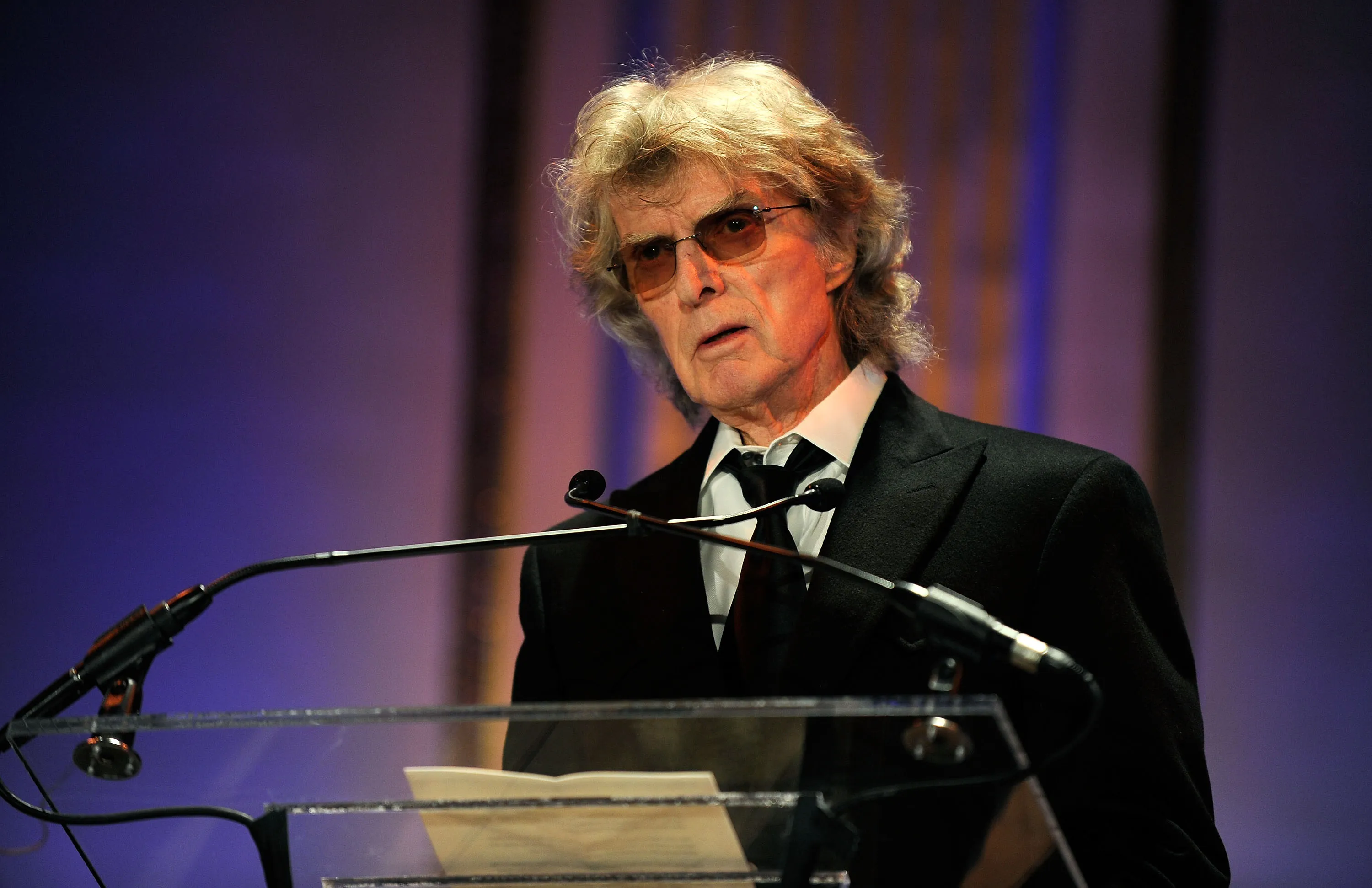 Don Imus speaks at the 2010 AFTRA AMEE Awards.