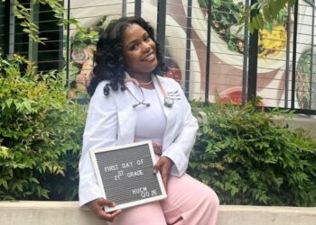 After a decade as a Yale hospital janitor, she is now a doctor there