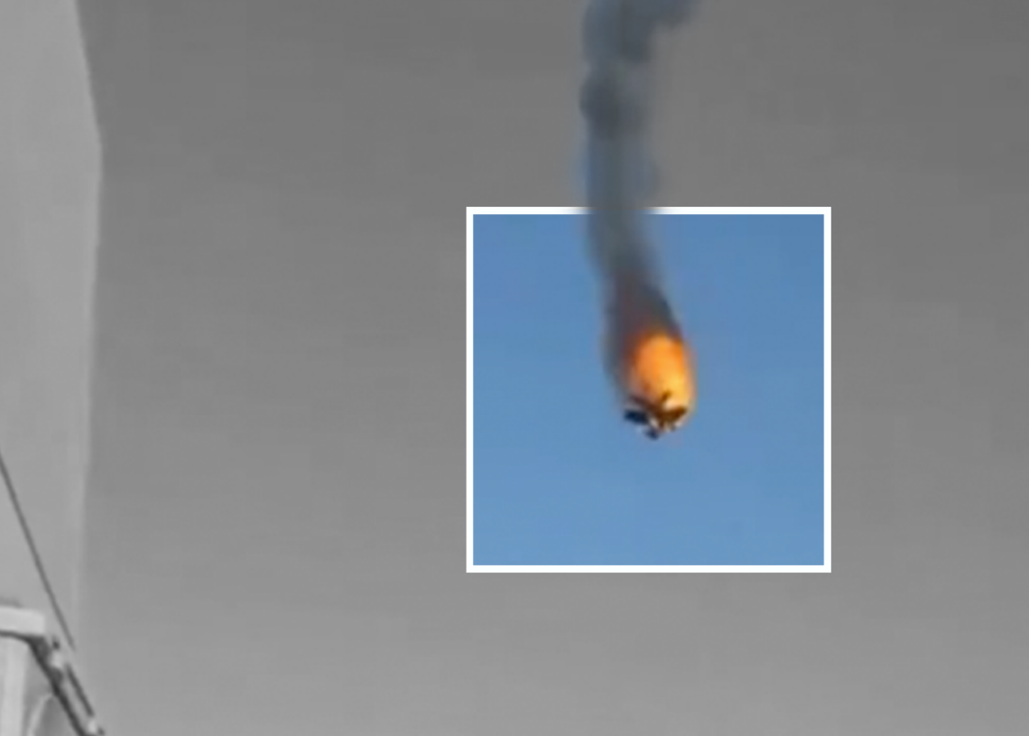 Video appears to show the moment a Kuwaiti fighter jet accidentally shot down a U.S. F-15
