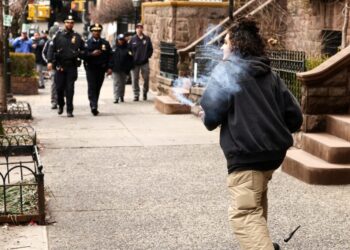 Two charged with throwing bombs at NYC protest cited ISIS, complaint says