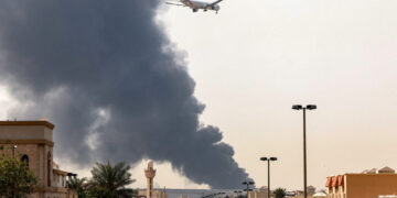 Iran targets commerce as drone hits Dubai airport; Israel says war will go on
