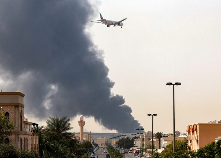 Iran targets commerce as drone hits Dubai airport; Israel says war will go on