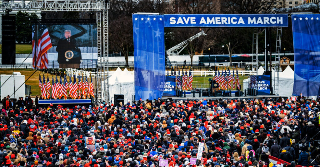 Firm That Planned Trump’s Jan. 6 Rally Received No-Bid Contracts