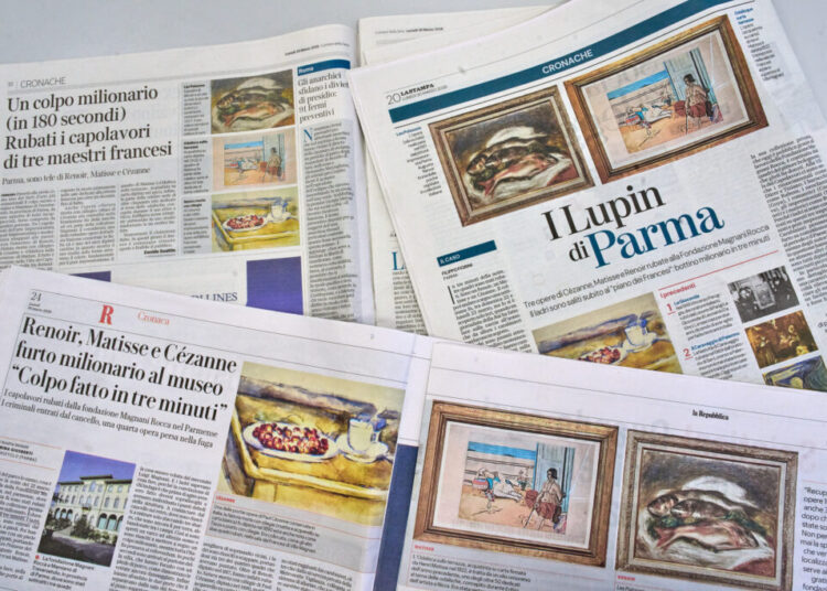 Thieves steal works by Cézanne, Renoir, Matisse in less than 3 minutes