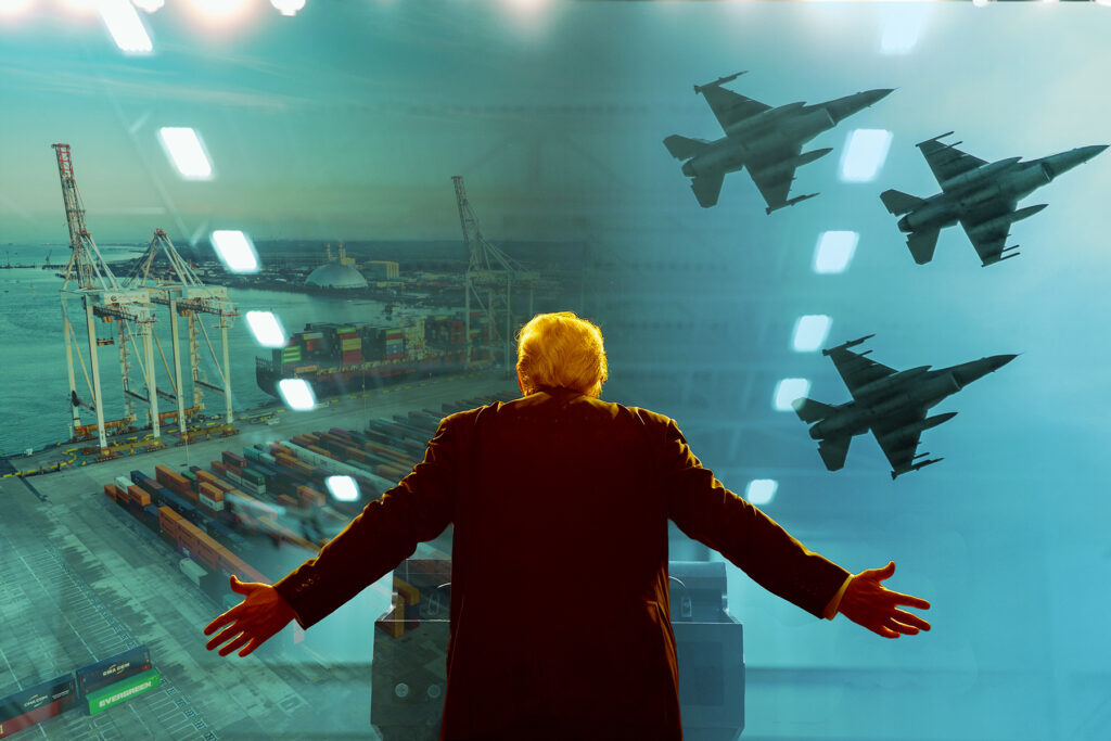 Trump is fighting a war on two fronts. Big mistake.