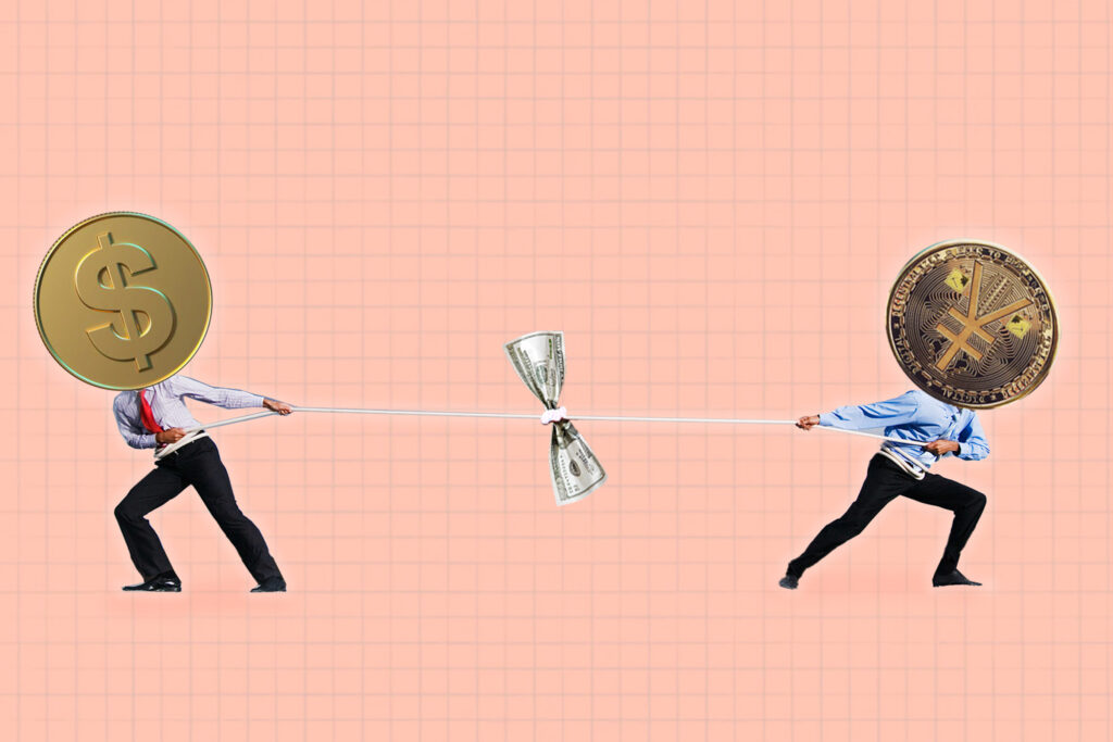 A tug of war over stablecoins could tear the U.S. dollar