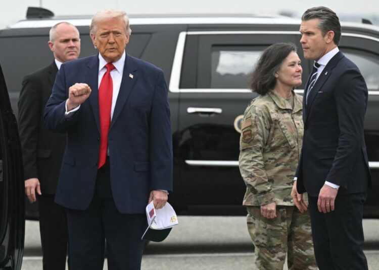 Trump to honor U.S. troops killed in war, says Iran targets will expand