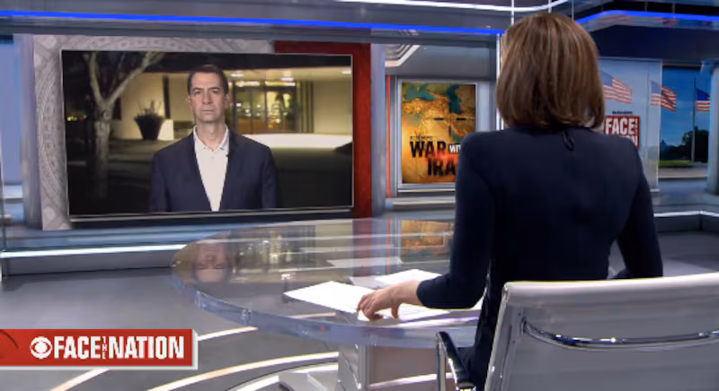 Tom Cotton on Face the Nation with Margaret Brennan