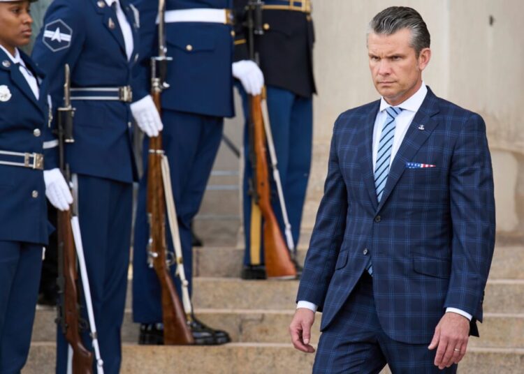 By invoking his faith in wartime, Hegseth breaks with history