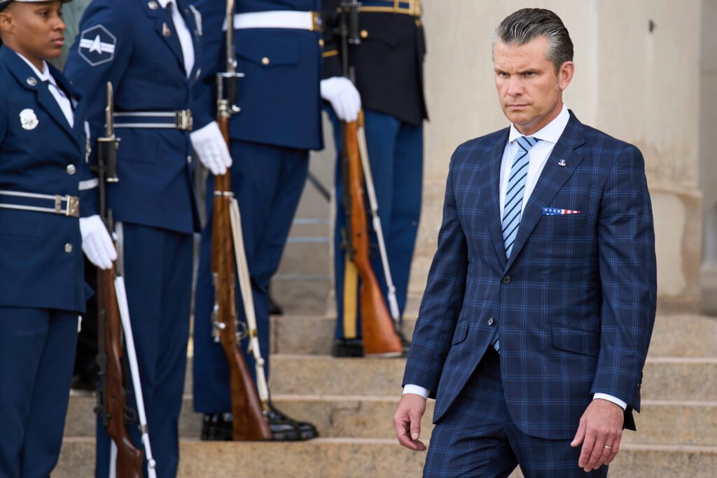 By invoking his faith in wartime, Hegseth breaks with history