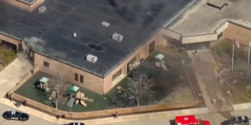 Man dead after driving car into Michigan synagogue, authorities say