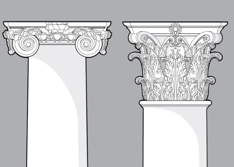 Appointee wants to replace White House columns with the ones Trump prefers