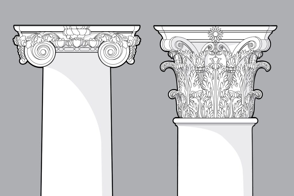 Appointee wants to replace White House columns with the ones Trump prefers