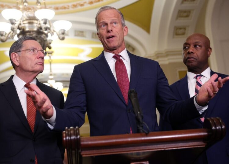 Senate Republicans sell housing plan and affordability, not war in Iran