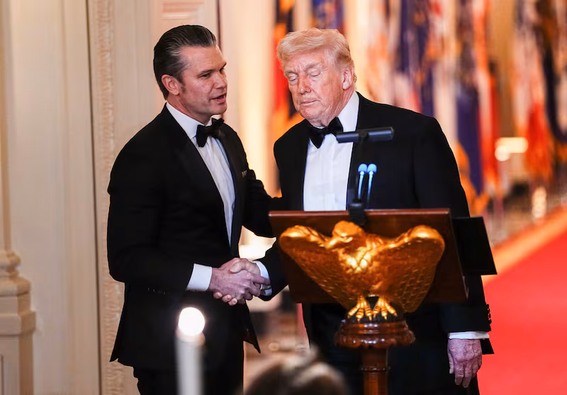 Pete Hegseth
Donald Trump
