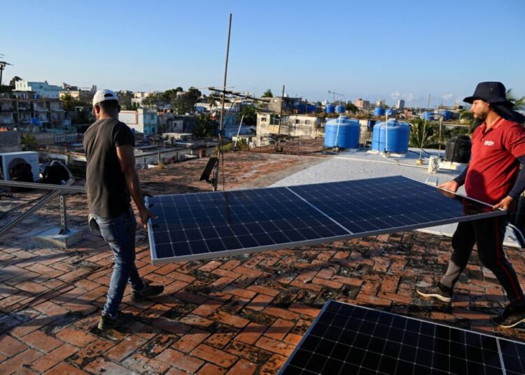 Trump has choked off Cuba’s oil supply. China is stepping in with solar.