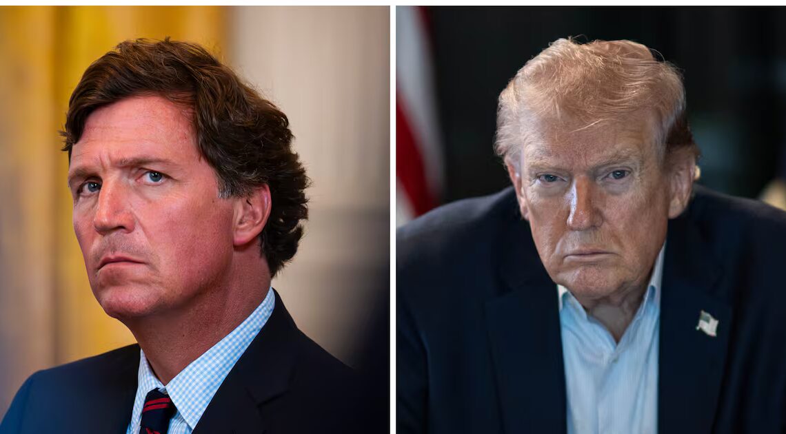 Tucker Carlson Cries Uncle After Trump Denounces Him