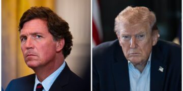 Tucker Carlson Cries Uncle After Trump Denounces Him