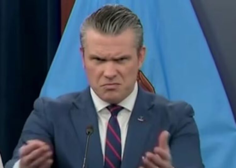 Pete Hegseth Snaps at Press During Wild Pentagon Briefing