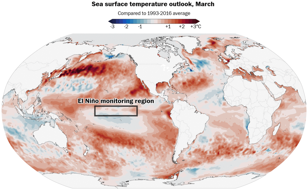 Will there be a super El Niño later this year? Here’s what that would mean.