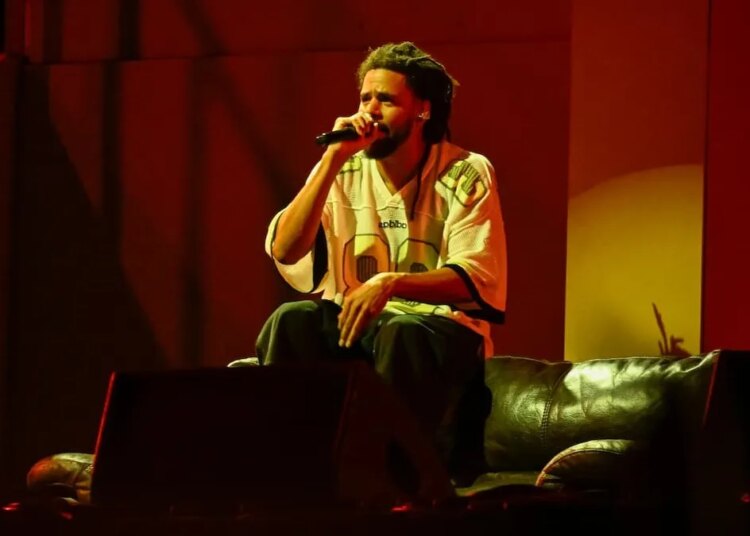 The Reason LeBron James Carried J. Cole’s ‘The Fall-Off’ Vinyl to a Lakers Game