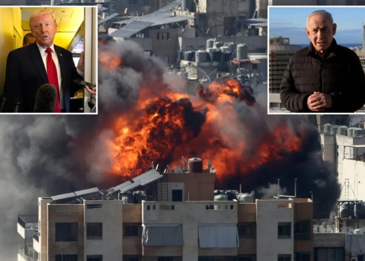 Trump says he and Israel’s Netanyahu will make ‘mutual’ decision on ending Iran war