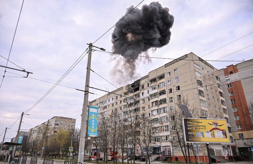 Russia hits Ukrainian cities, intensifying bombing as U.S. focuses on Iran