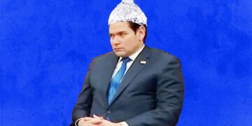 Little Marco Goes Full Tin Foil Hat Over Reason for Iran War