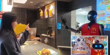 McDonalds in Chinese city pilots humanoid robots to serve meals, greet customers