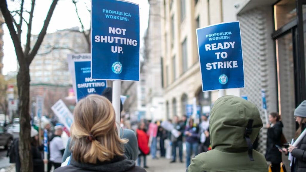 ProPublica’s Unionized Staff Vote to Authorize Strike: ‘We Are Ready to Walk Off the Job’