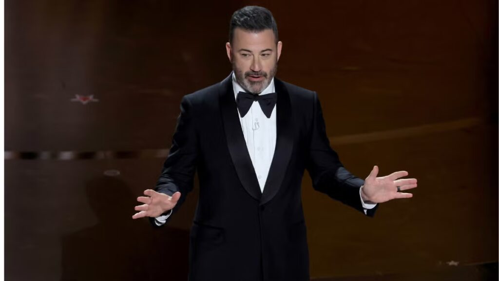 Jimmy Kimmel Returns to Oscars With Knives Out for Trump and CBS: ‘He’s Going to Be Mad His Wife Wasn’t Nominated’