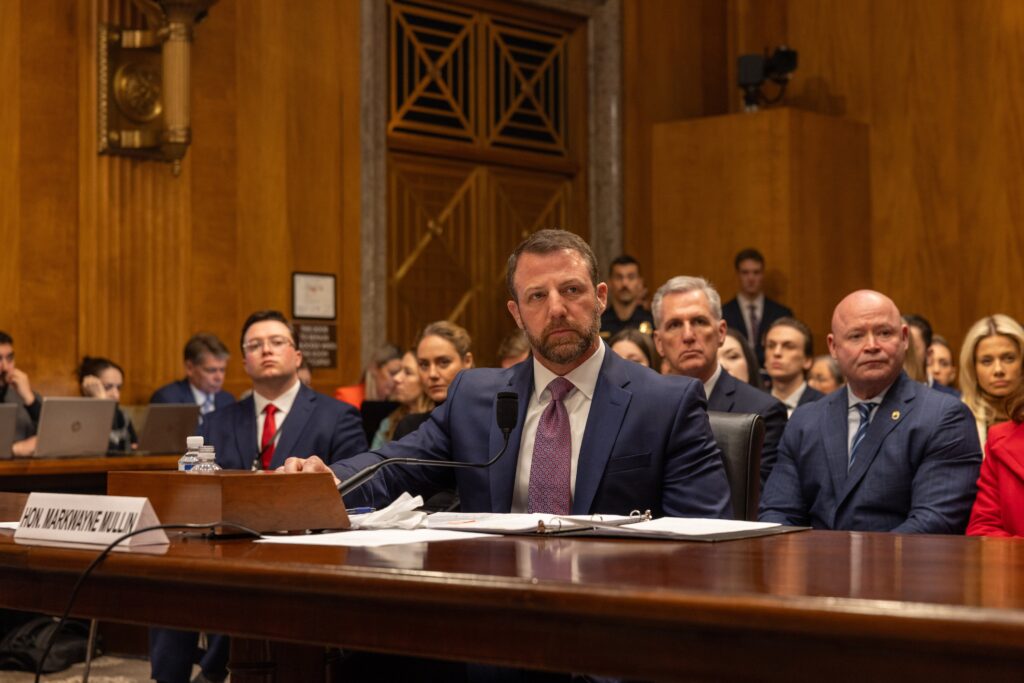 Senate confirms Mullin as Homeland Security secretary