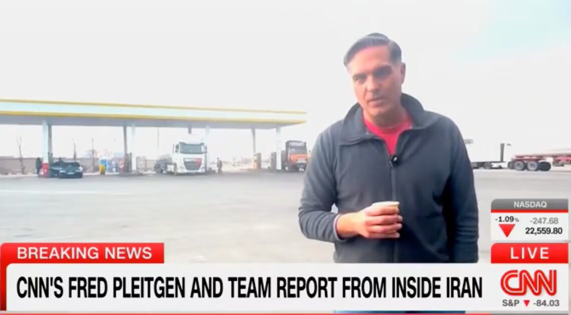 Trump Goon’s Melt Down at CNN for Reporting From Iran