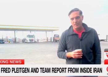 Trump Goon’s Melt Down at CNN for Reporting From Iran