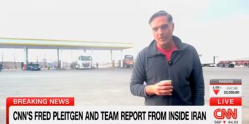 Trump Goon’s Melt Down at CNN for Reporting From Iran