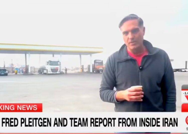 Trump Goon’s Melt Down at CNN for Reporting From Iran