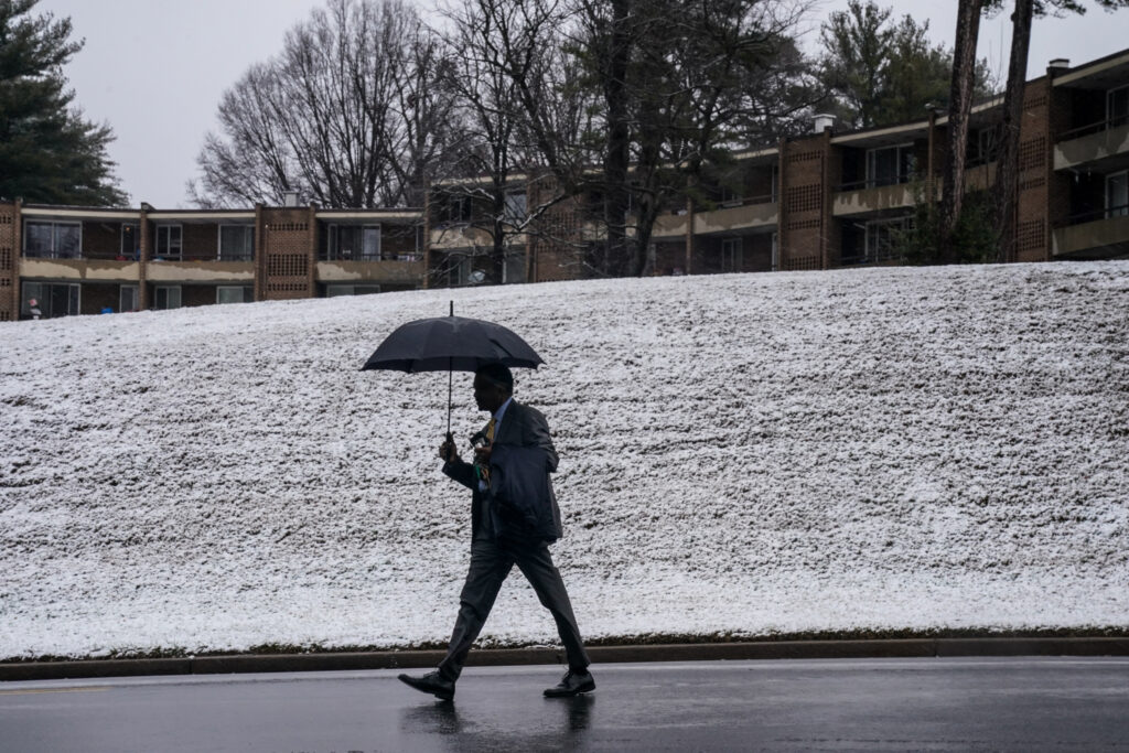 Wintry mix may cause some D.C.-area school delays Tuesday morning
