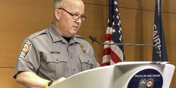 Video shows officer shoot man who police say was stabbing his third victim