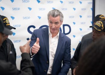 Gavin Newsom has a hold-a-wolf-by-the-ears problem