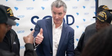 Gavin Newsom has a hold-a-wolf-by-the-ears problem