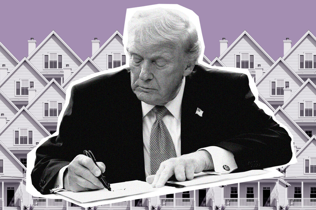 The real estate developer in chief notches a housing win