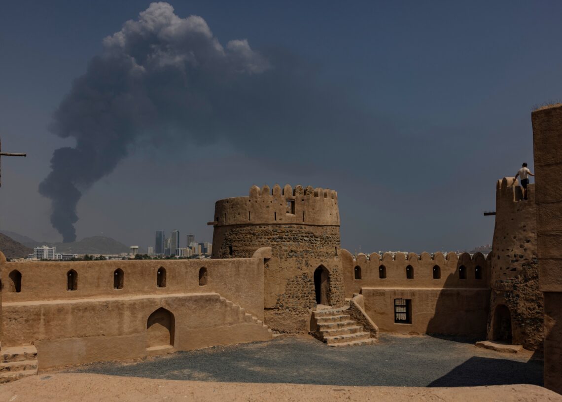 UAE, oasis for business and partying, faces war