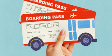 When your first-class ‘flight’ turns out to be a bus ride