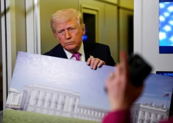 ‘Another huge grift’: Firestorm as Trump boosts AI video of Miami presidential library