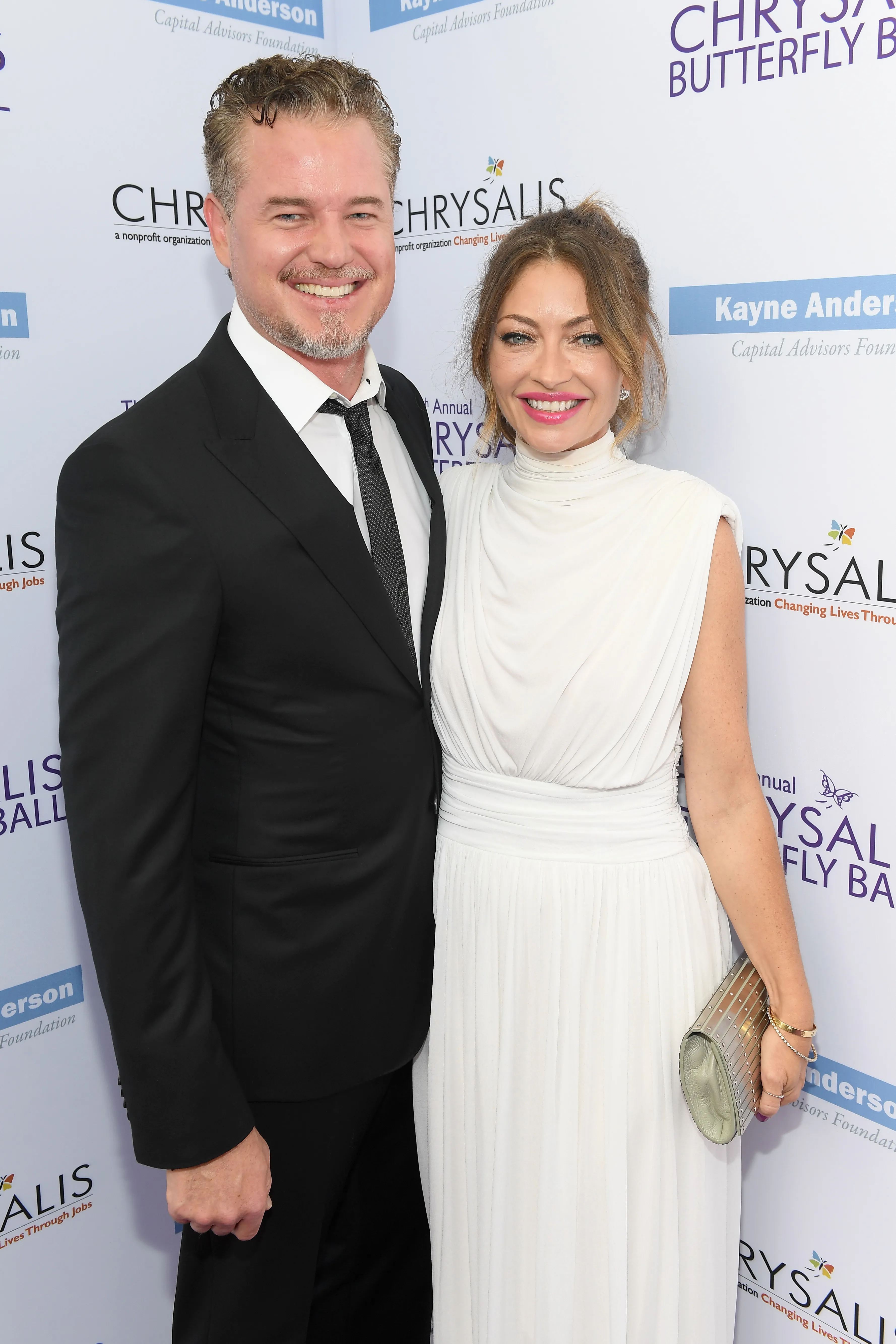 Eric Dane and Rebecca Gayheart at the 16th Annual Chrysalis Butterfly Ball in 2017