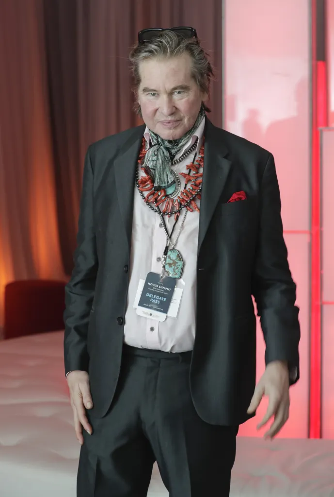 Actor Val Kilmer at the United Nations promoting the 17 Sustainable Development Goals (SDGs) initiative.
