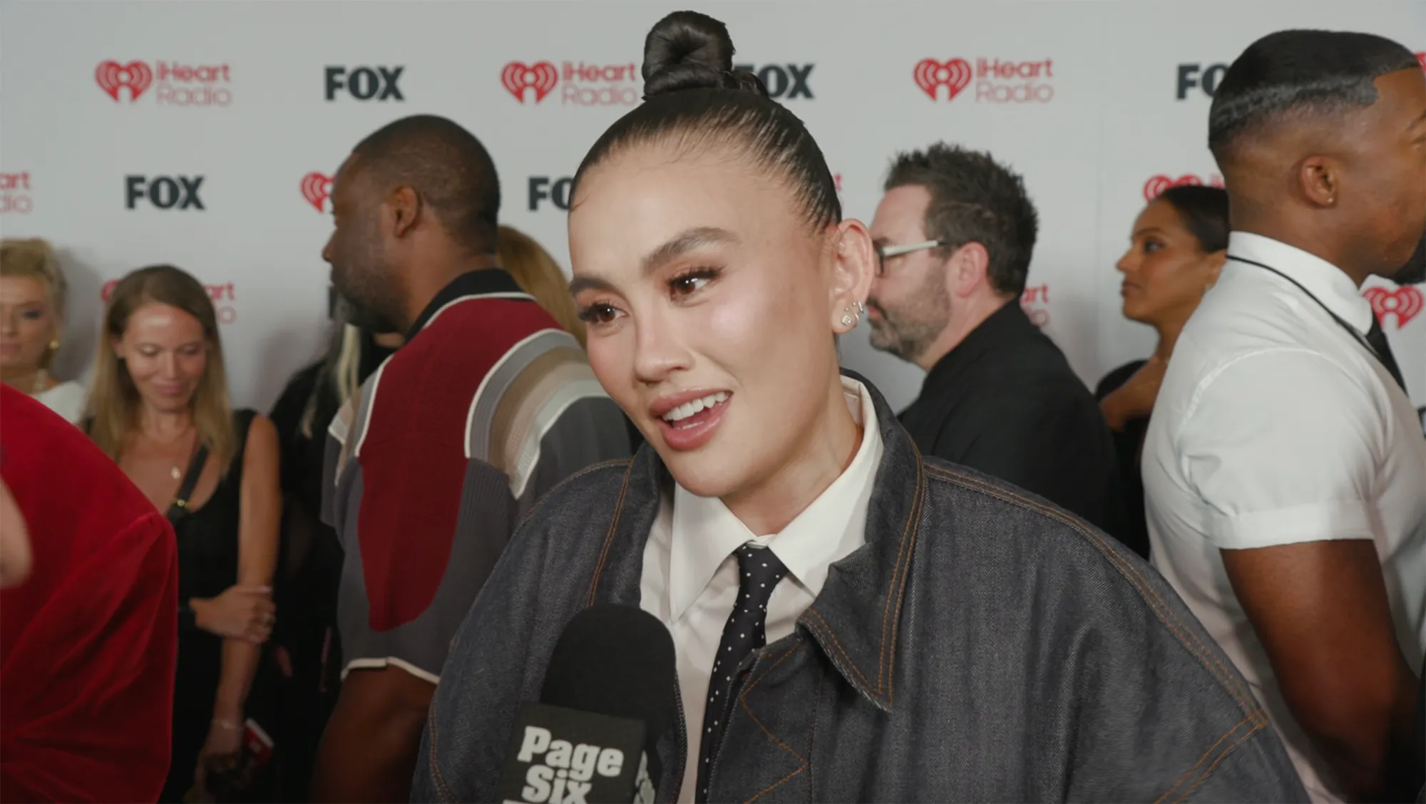 Agnez Mo in her interview with Page Six at the iHeart Radio Music Awards 2026